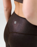 Brown Shine liquid leggings