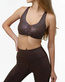 Brown Shine Liquid Bra