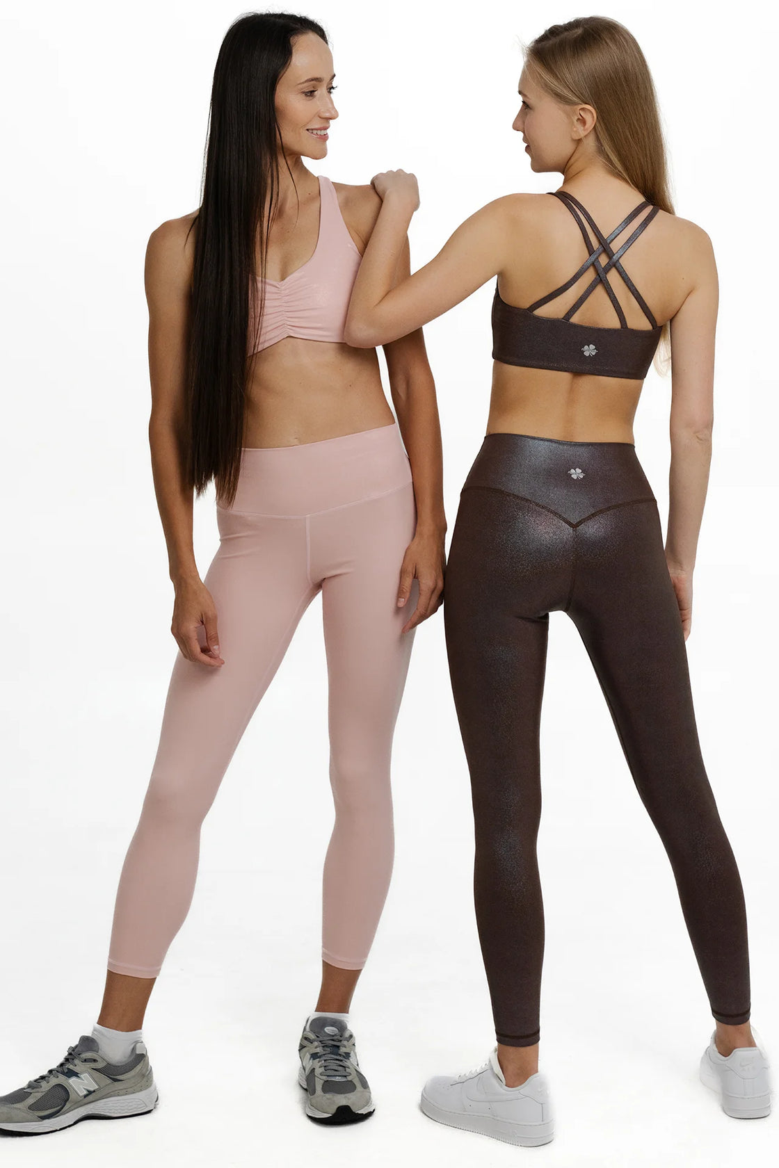 Brown shine set for women