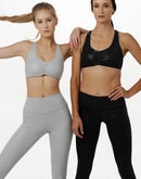 Grey shine Liquid bra front