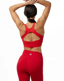 Set of Red bra and leggings