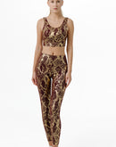 Snakeskin Metallic Set