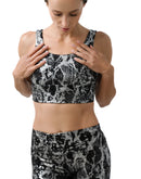 Black Snake skin bra