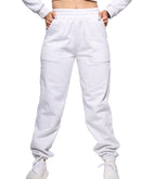 Women off-white joggers