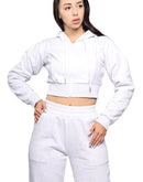 womens hoodie off-white