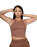 Brown crop tank
