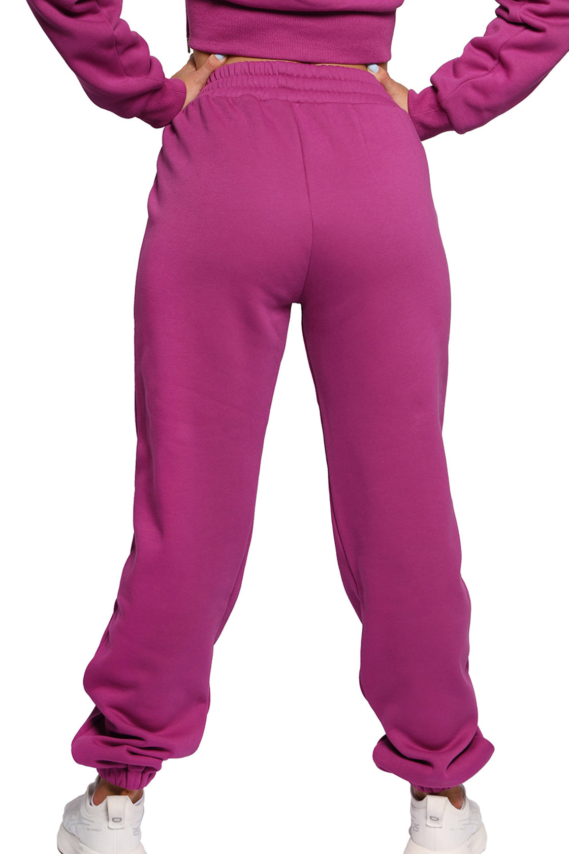 Joggers in hot pink color
