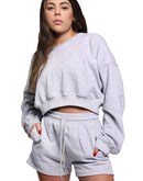 Off-white V-neck pullover