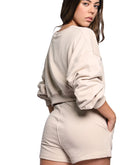 Tan shorts with pockets