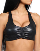 black shine bra
