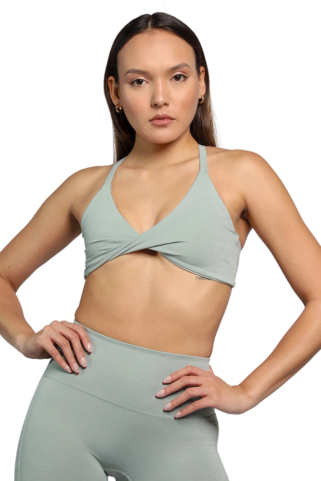 Light green bra