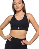 Strappy bra black