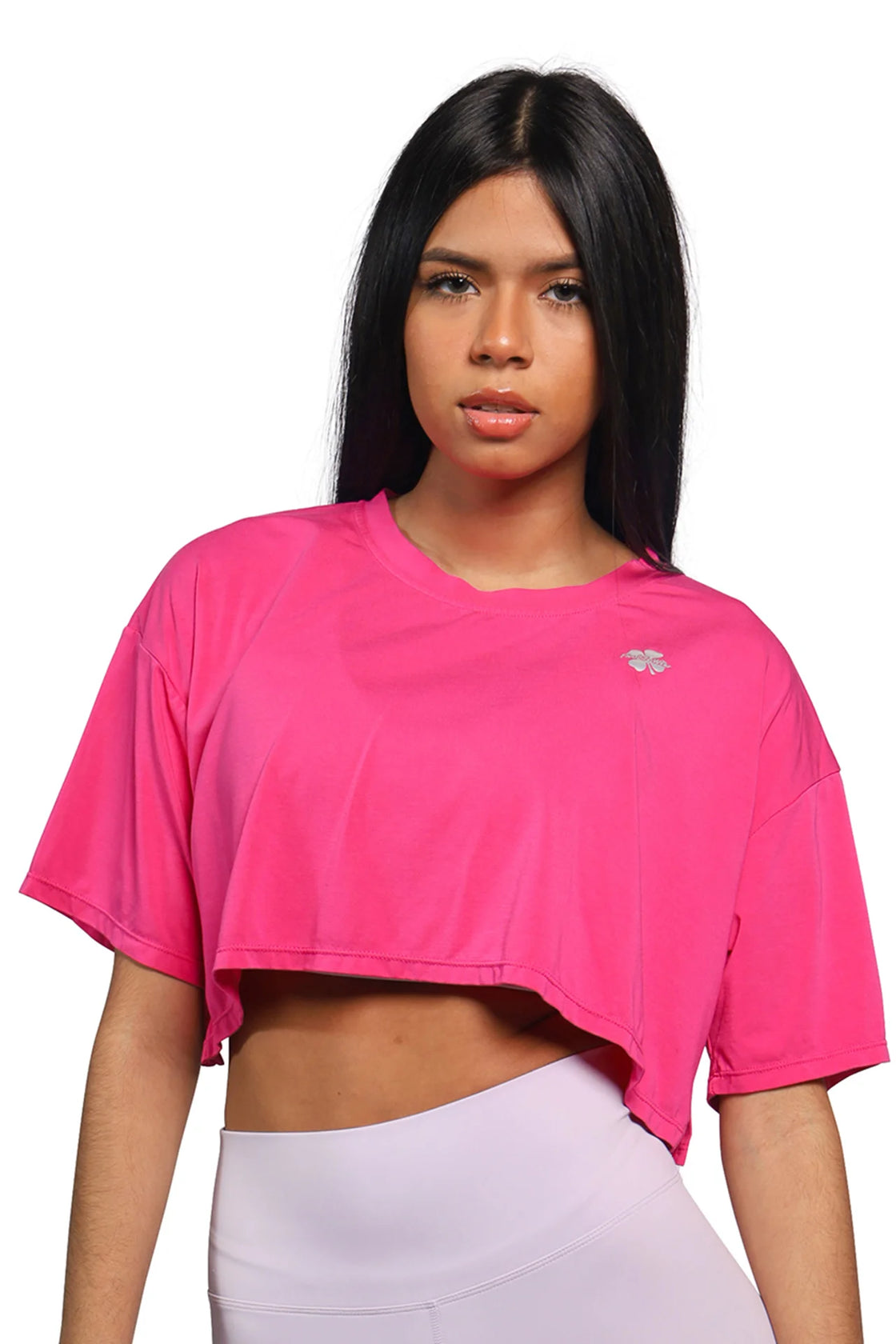 Crop top in pink