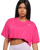 Crop top in pink