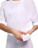 Mets tops in white color