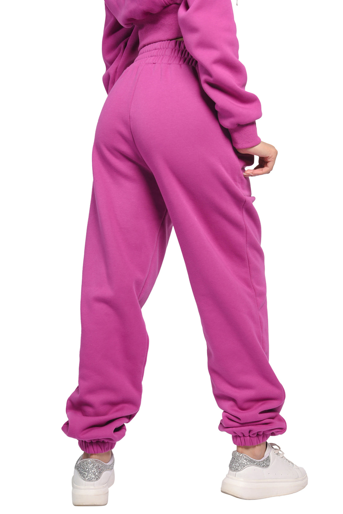 Women joggers hot pink