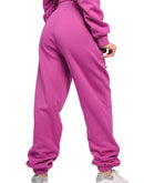 Women joggers hot pink