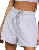 Women off-white shorts
