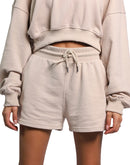 Women Tan shorts for yoga