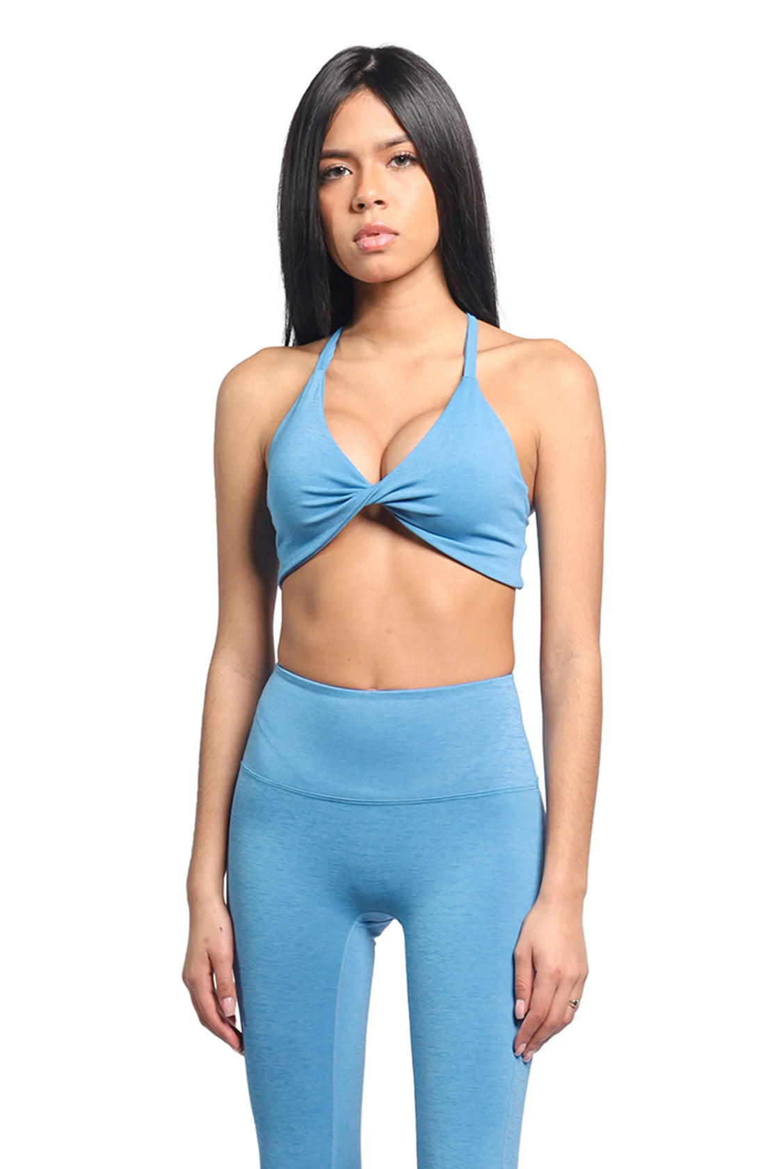 Women blue bra