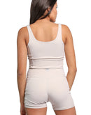 Bra top in ivory color