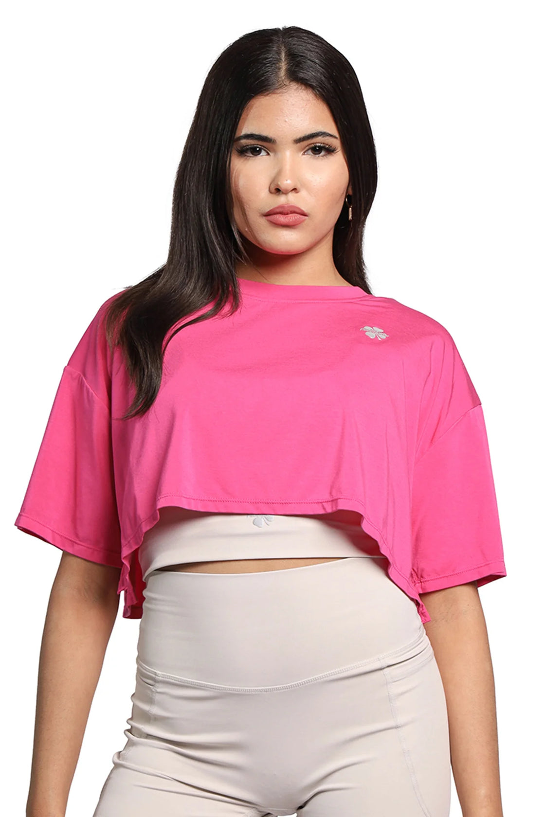 Pink crop top