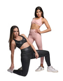 Shine leggings in black