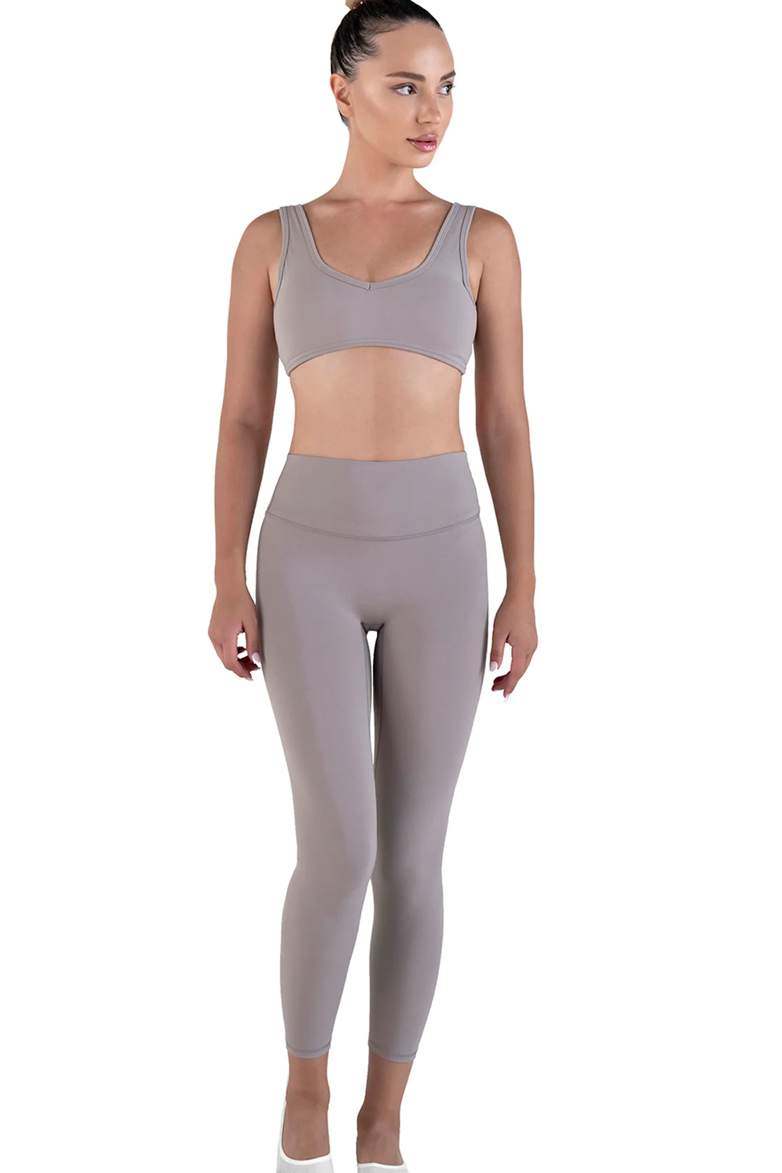 Womens tan leggings set