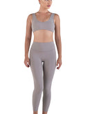 Womens tan leggings set