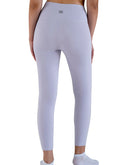 Lavender leggings from back