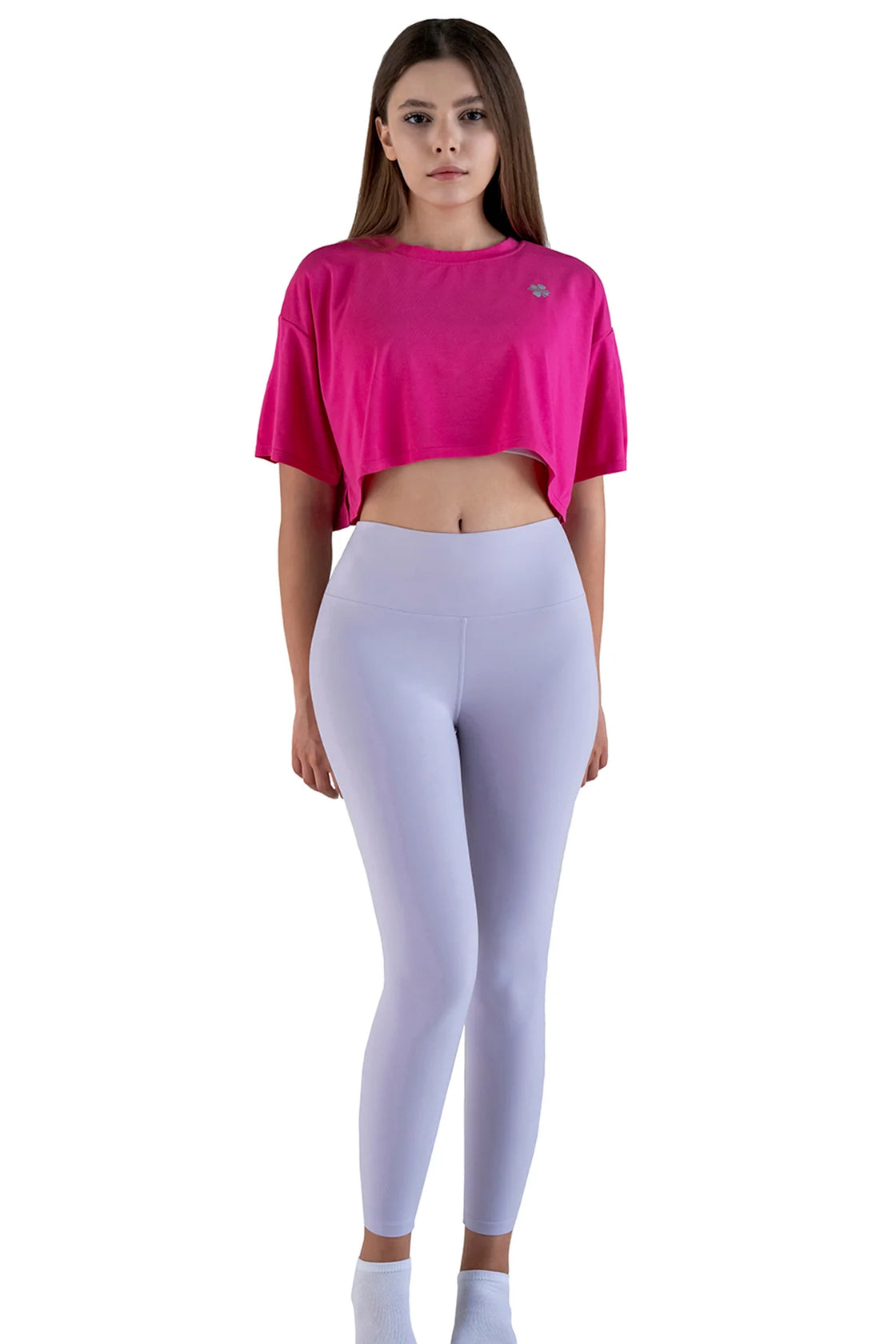 Yoga gym leggings in Lavender color