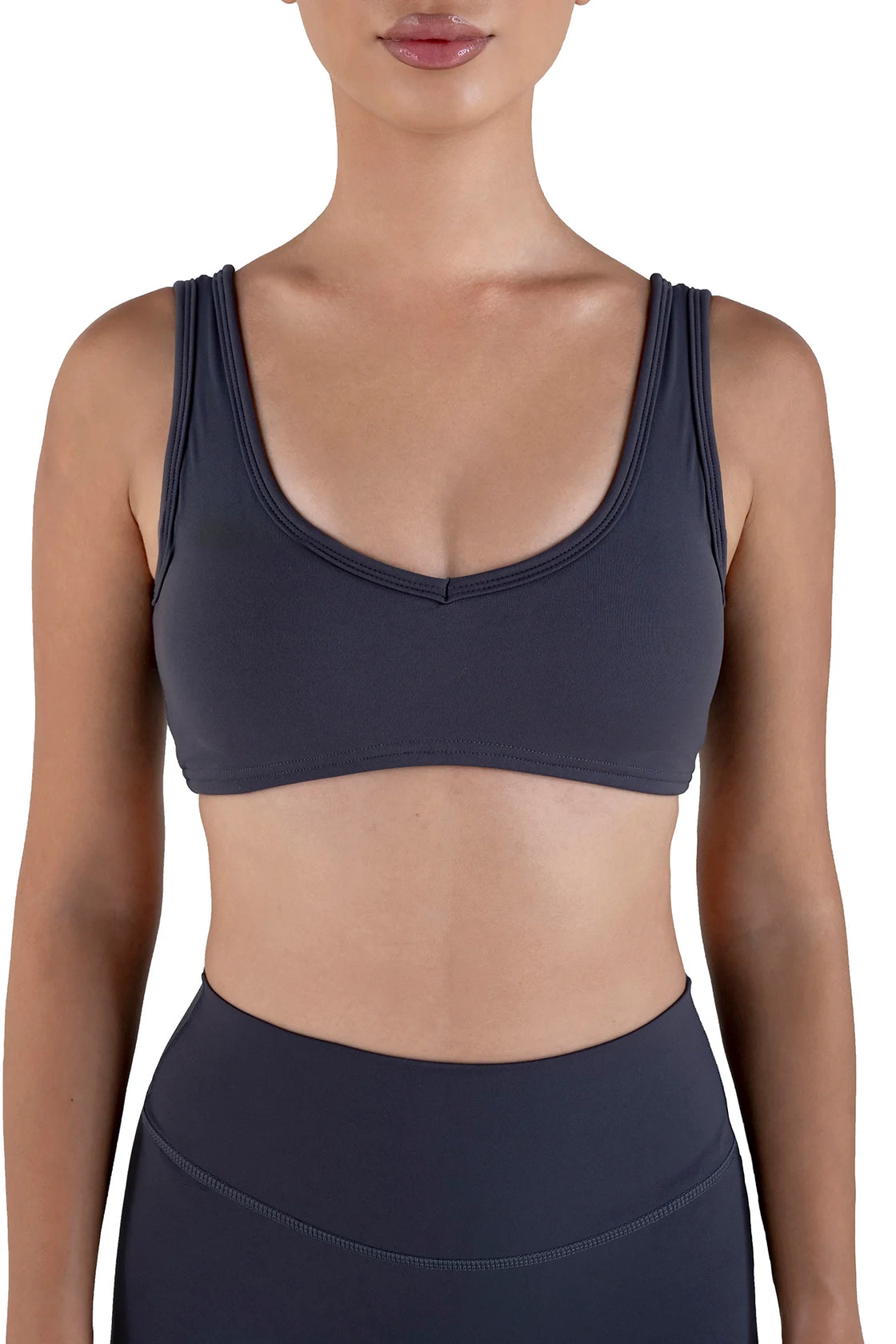 Women bra in dark grey