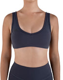 Women bra in dark grey