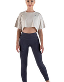 Dark grey leggings for women