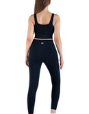Compression Training Set in black, back view
