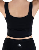 Women top bra in black color