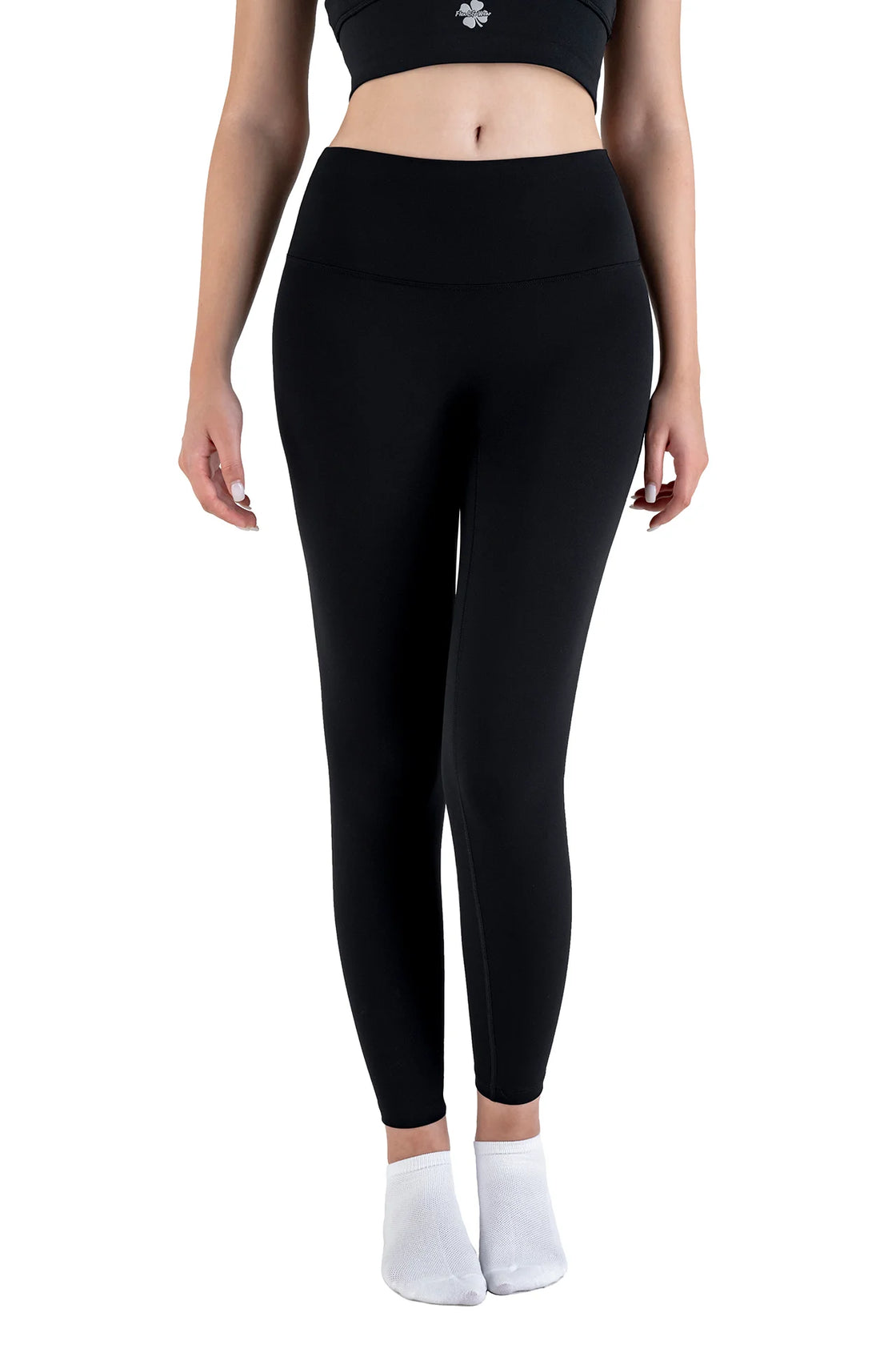 Black leggings high waist