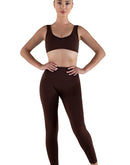 Brown leggings