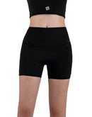 Women black shorts