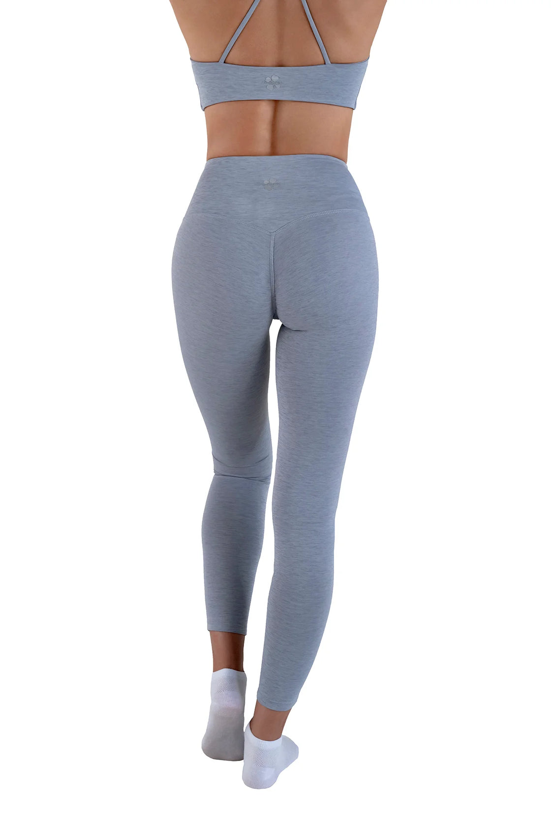 Light grey legging from back