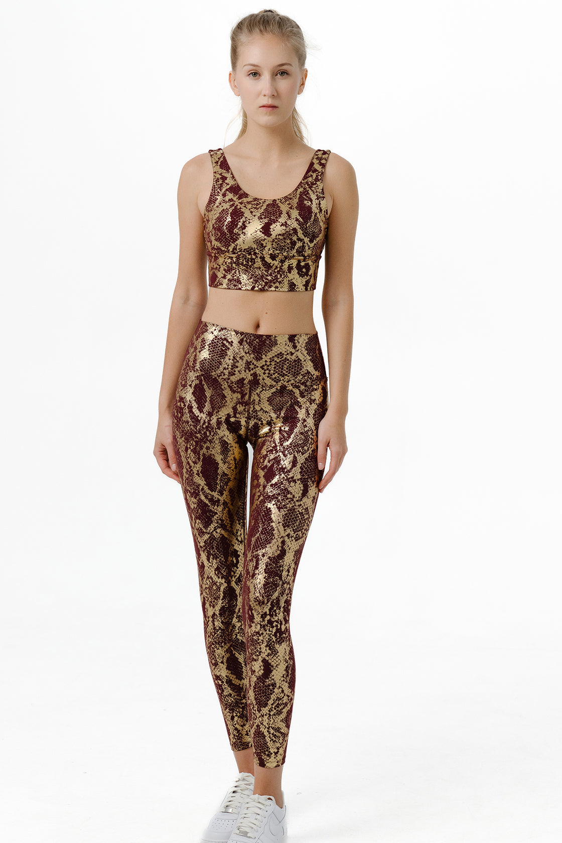 Snakeskin Metallic Set