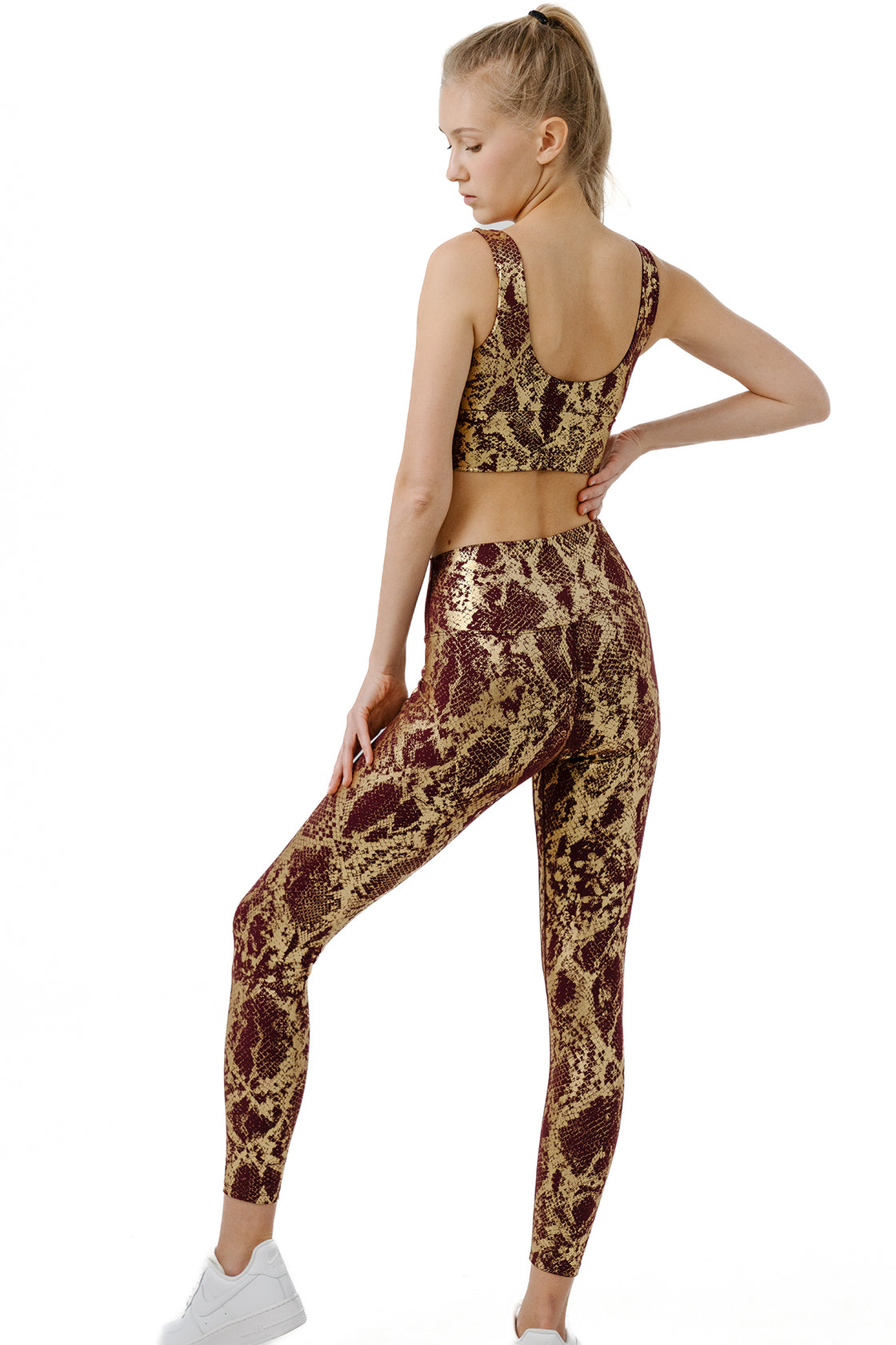 Snakeskin Metallic Set