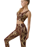 Snakeskin Metallic Set