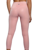 Pink gloss shine leggings