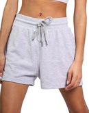 shorts with pockets in off-white color 