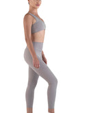 Tummy-Control Training Set in tan, matching leggings and bra